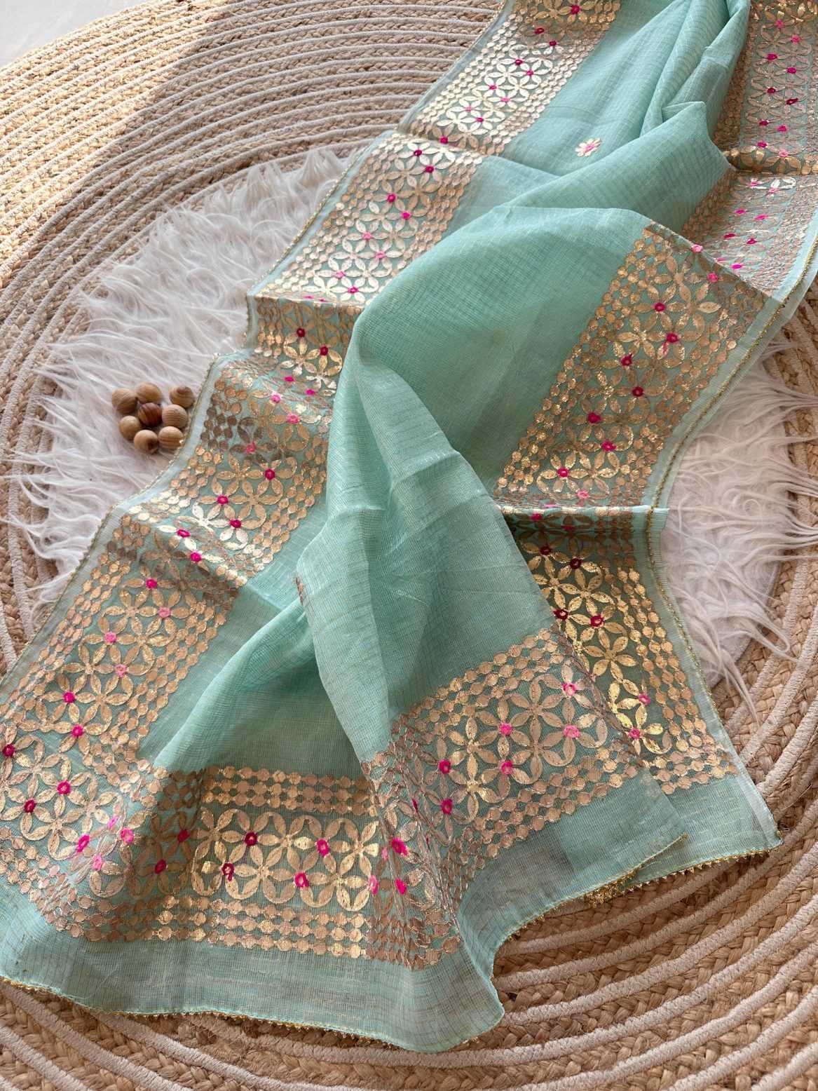 Ynf Kota Chex KESH106 JODHA Sarees Wedding Collections Festive Collections Wholesale Party Wear Sarees Fancy Sarees Kota Doria Sarees Manufacturer