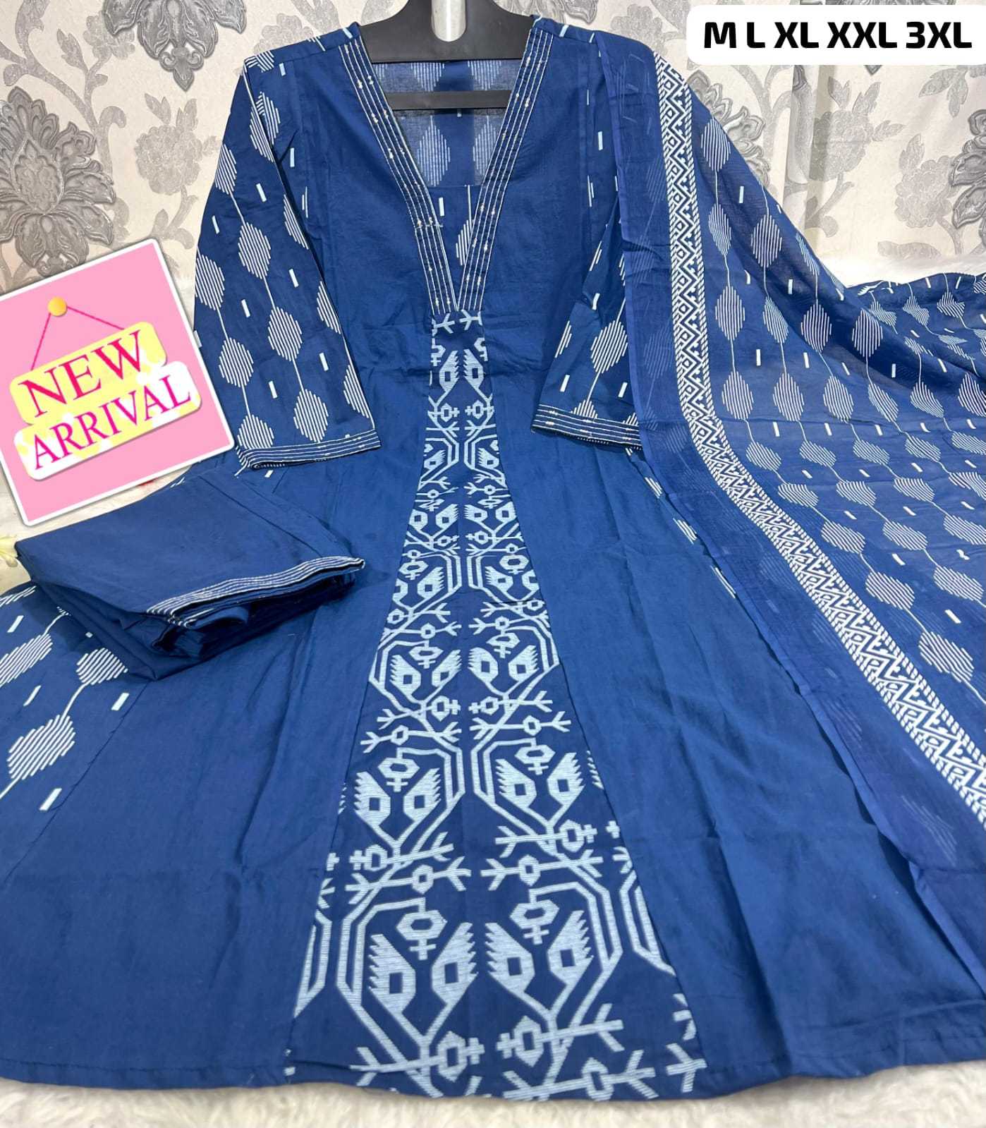 Ynf Pure Cotton KESH253 SNF46 Suits & Dresses Diwali Collections Wedding Collections Wholesale Printed Suits Cotton Suits Anarkali Suits Manufacturer