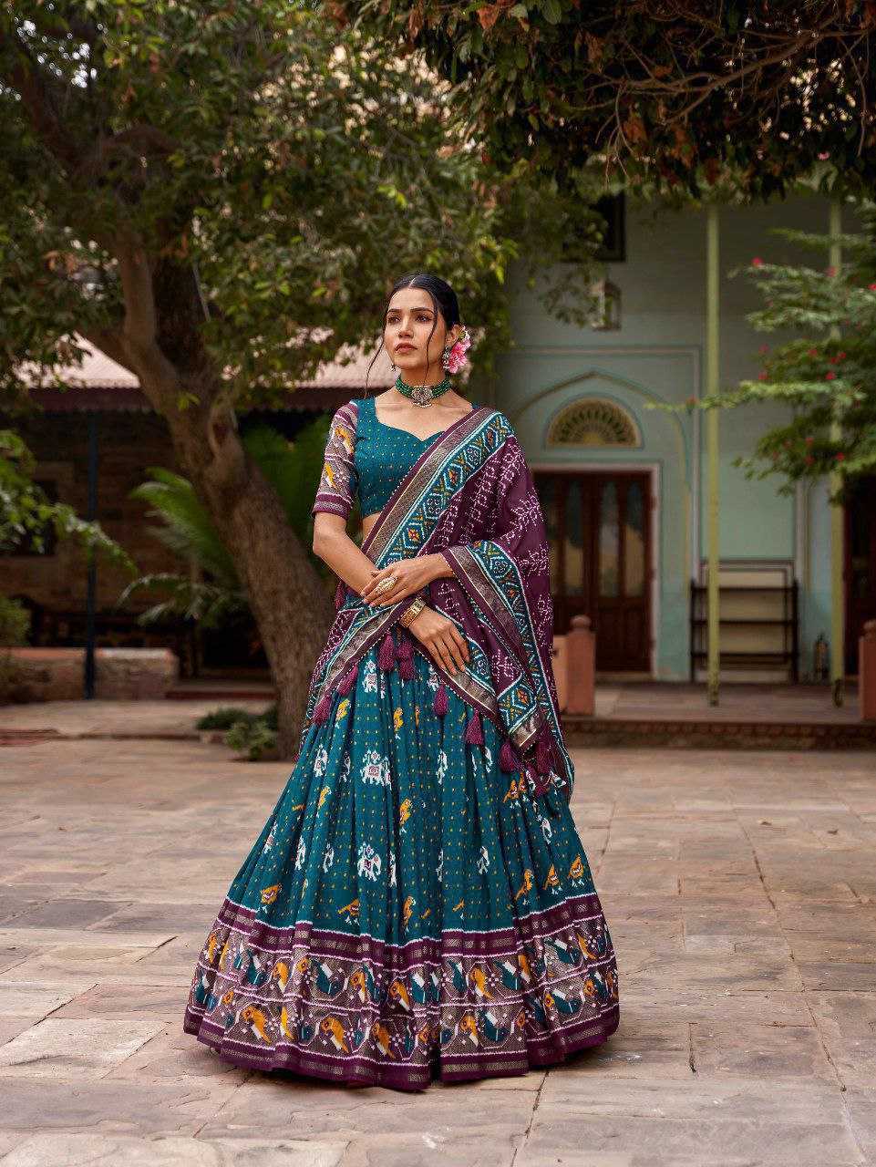 Ynf Tussar Silk KESH187 Panchi Lehengas Wedding Collections Festive Collections Wholesale Fancy Lehenga Wedding Lehenga Printed Lehenga Manufacturer