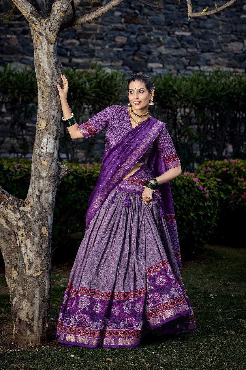 Ynf Tussar Silk KESH187 Tulsi Lehengas Wedding Collections Festive Collections Wholesale Fancy Lehenga Wedding Lehenga Printed Lehenga Manufacturer