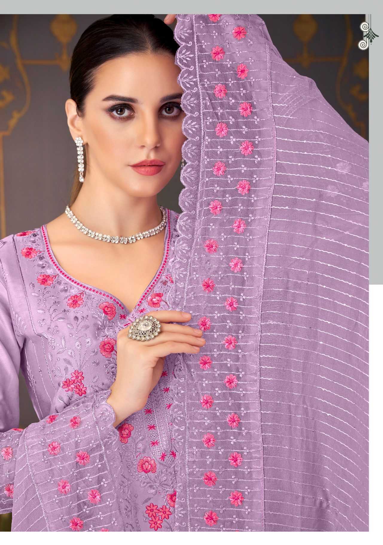 Ynf Pure Cotton RIN186 Alok Suit-SOBIA Suits & Dresses Islamic Clothing Festive Collections Wholesale Sharara Salwar Suits Party wear suits Eid Collections Manufacturer