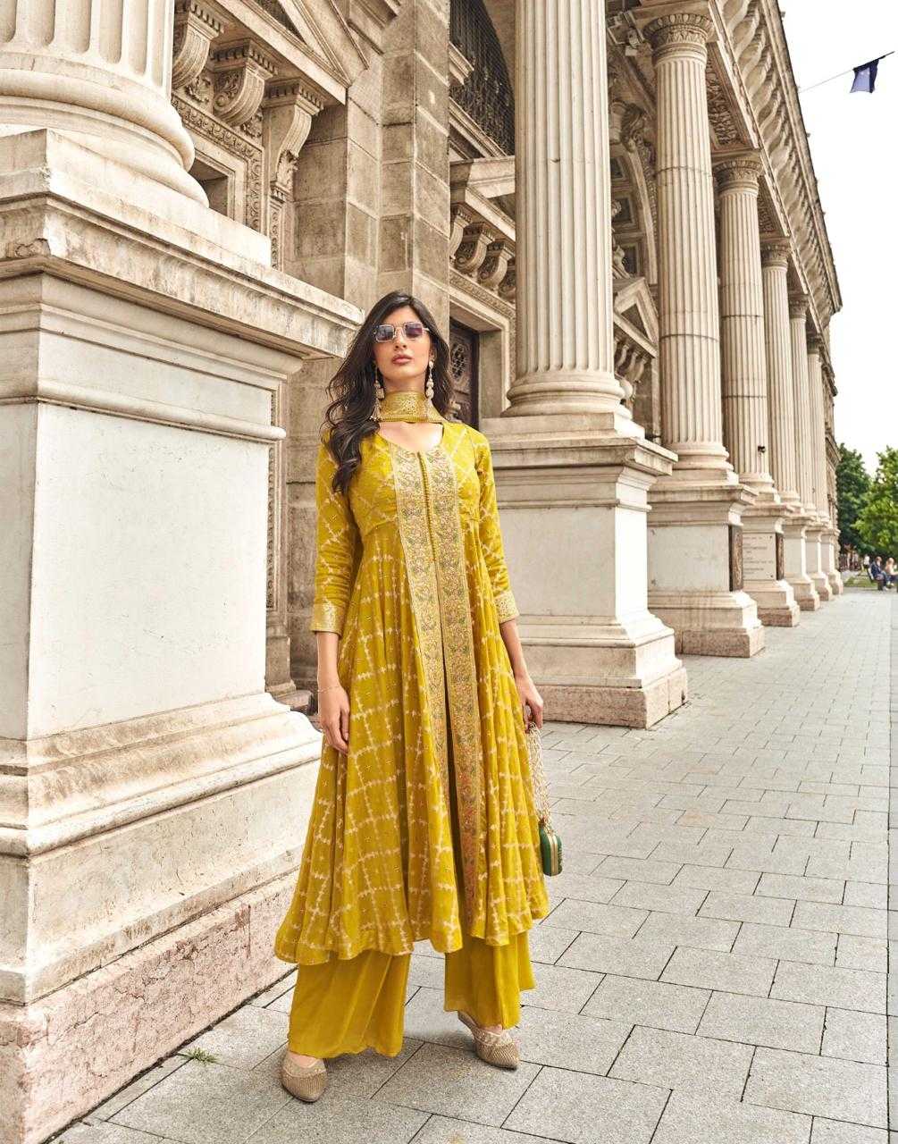 Ynf Silk RIN184 SAYURI DESIGNER-RANGREZA Suits & Dresses Wedding Collections Festive Collections Wholesale Ladies Suits Party wear suits Silk Suits Manufacturer