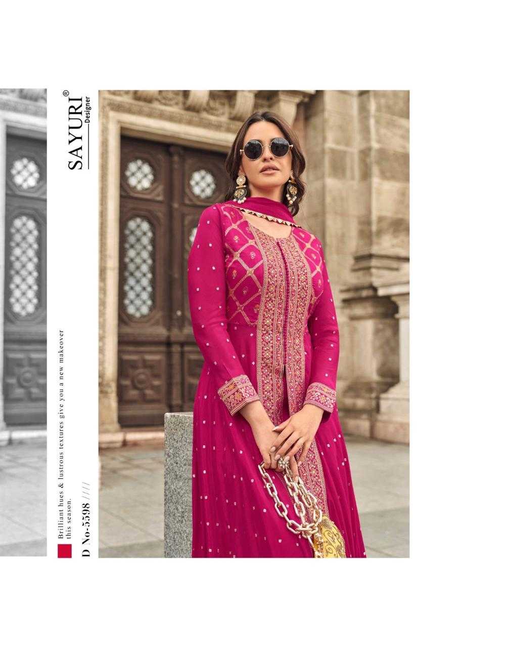 Ynf Silk RIN184 SAYURI DESIGNER-RANGREZA Suits & Dresses Wedding Collections Festive Collections Wholesale Ladies Suits Party wear suits Silk Suits Manufacturer