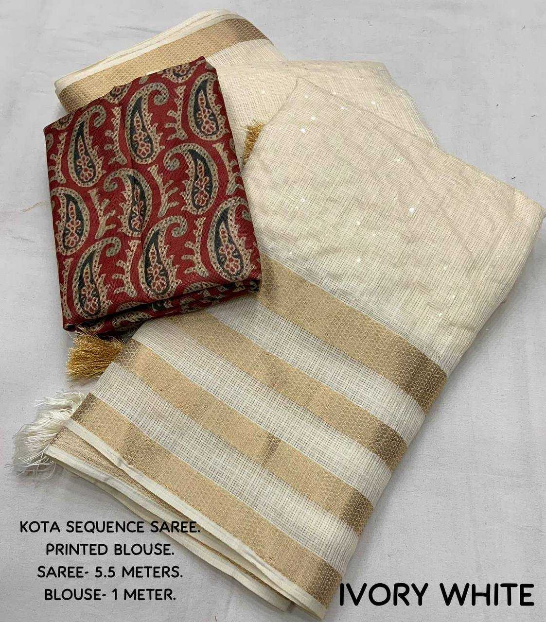 Ynf Soft Kota KESH433 kota sequence Sarees Festive Collections Wholesale Sequence Sarees Holi Collections Manufacturer