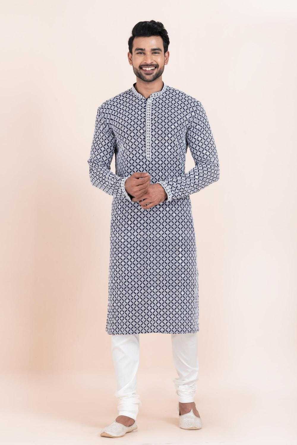 Ynf Rayon RIN223 3502A Mens Wear Wholesale Mens Kurta Pyjama Men Wedding kurta Embroidered Kurta Pajama Manufacturer