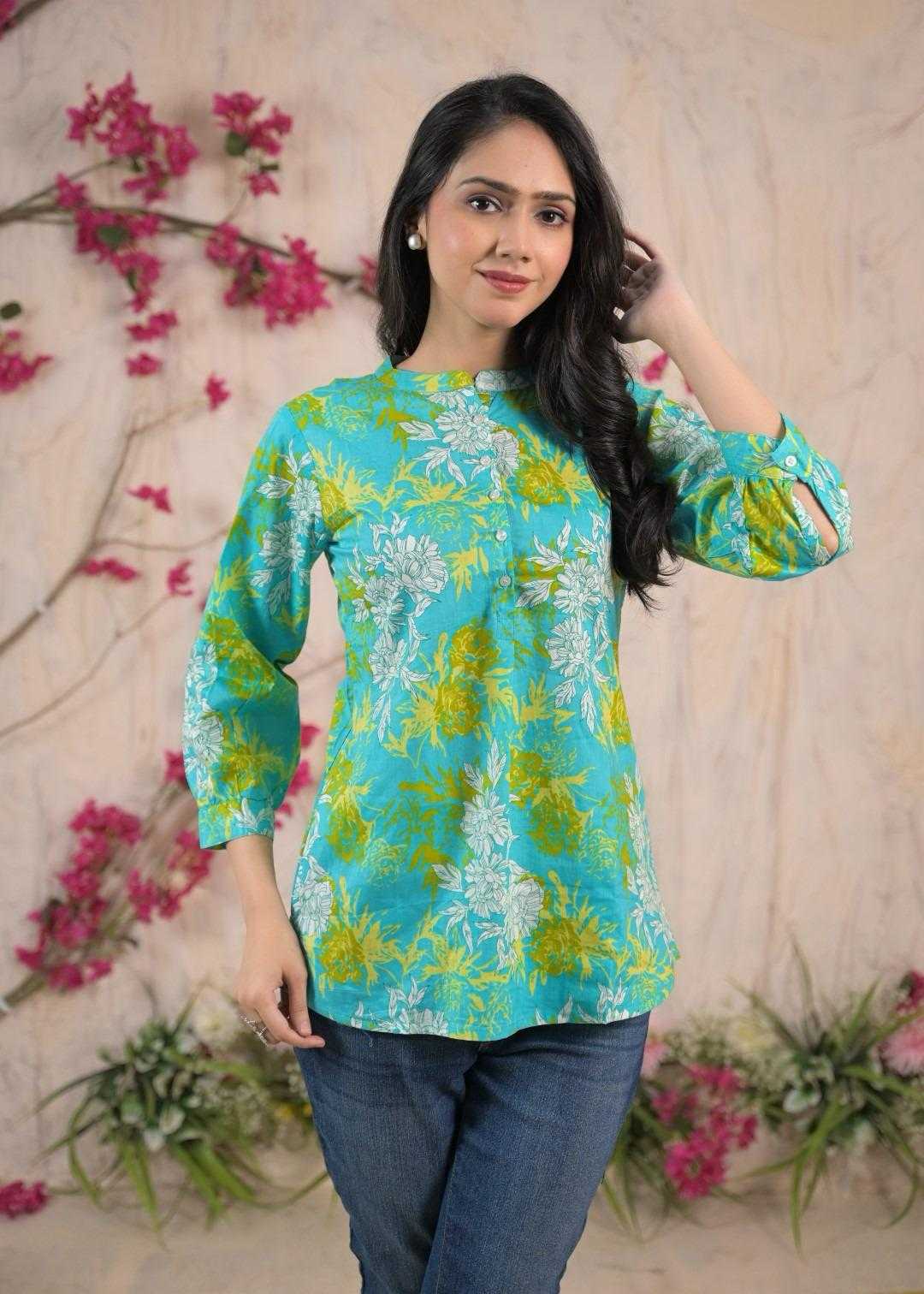 Ynf Cotton Cambric RIN190 201 Setwise Collections Wholesale Kurtis Catalogs Manufacturer