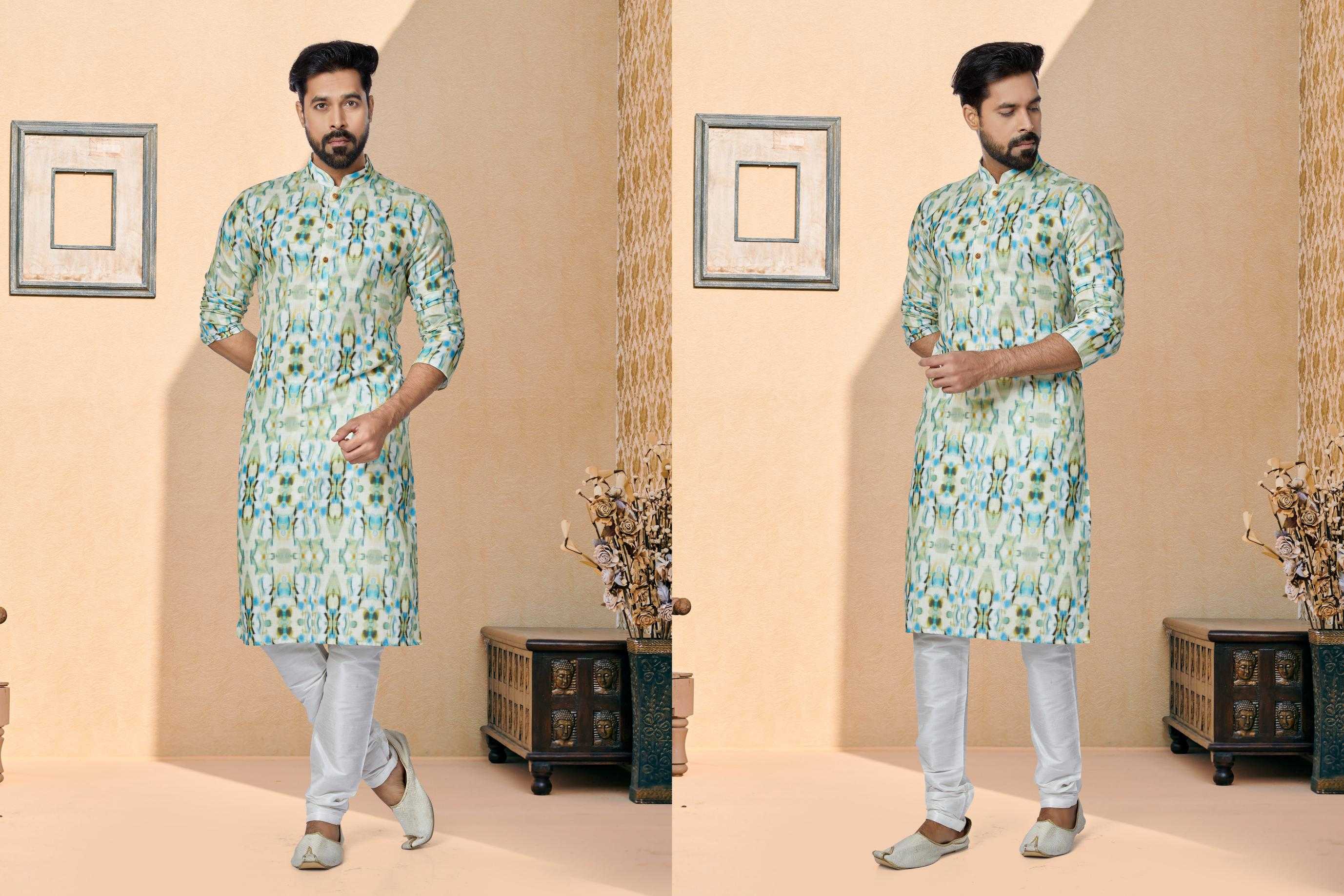 Ynf Cotton RIN223 3124A Mens Wear Wholesale Mens Kurtas Mens Kurta Pyjama Men Wedding kurta Manufacturer