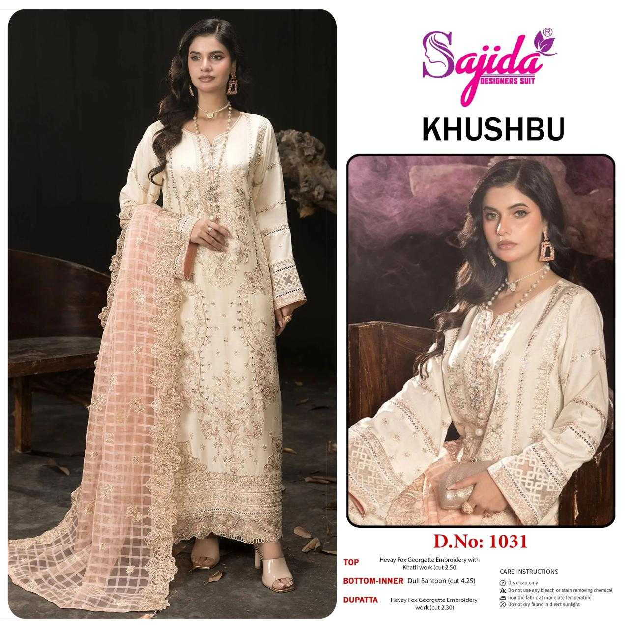 Ynf Georgette KESH444 SAJIDA-1031 Suits & Dresses Wedding Collections Festive Collections Wholesale Embroidery Suits Georgette Suit Wedding Suits Manufacturer