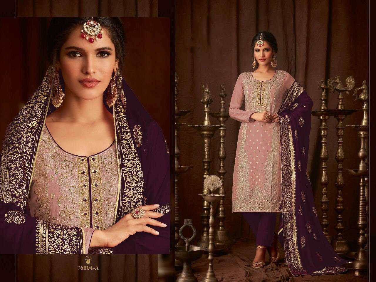 Ynf Georgette KESH504 0076004 Suits & Dresses Wholesale Georgette Suit Semi Stitched Suits Semi-Stitched Suits Manufacturer