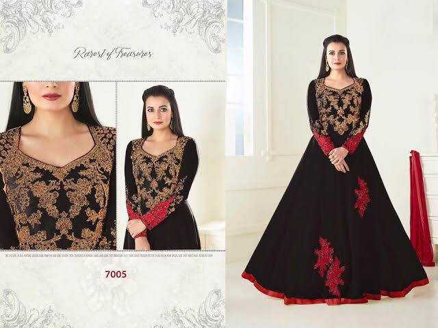 Ynf Georgette RIN131 7005 Suits & Dresses Wholesale Unstitched Suits Semi-Stitched Suits Manufacturer