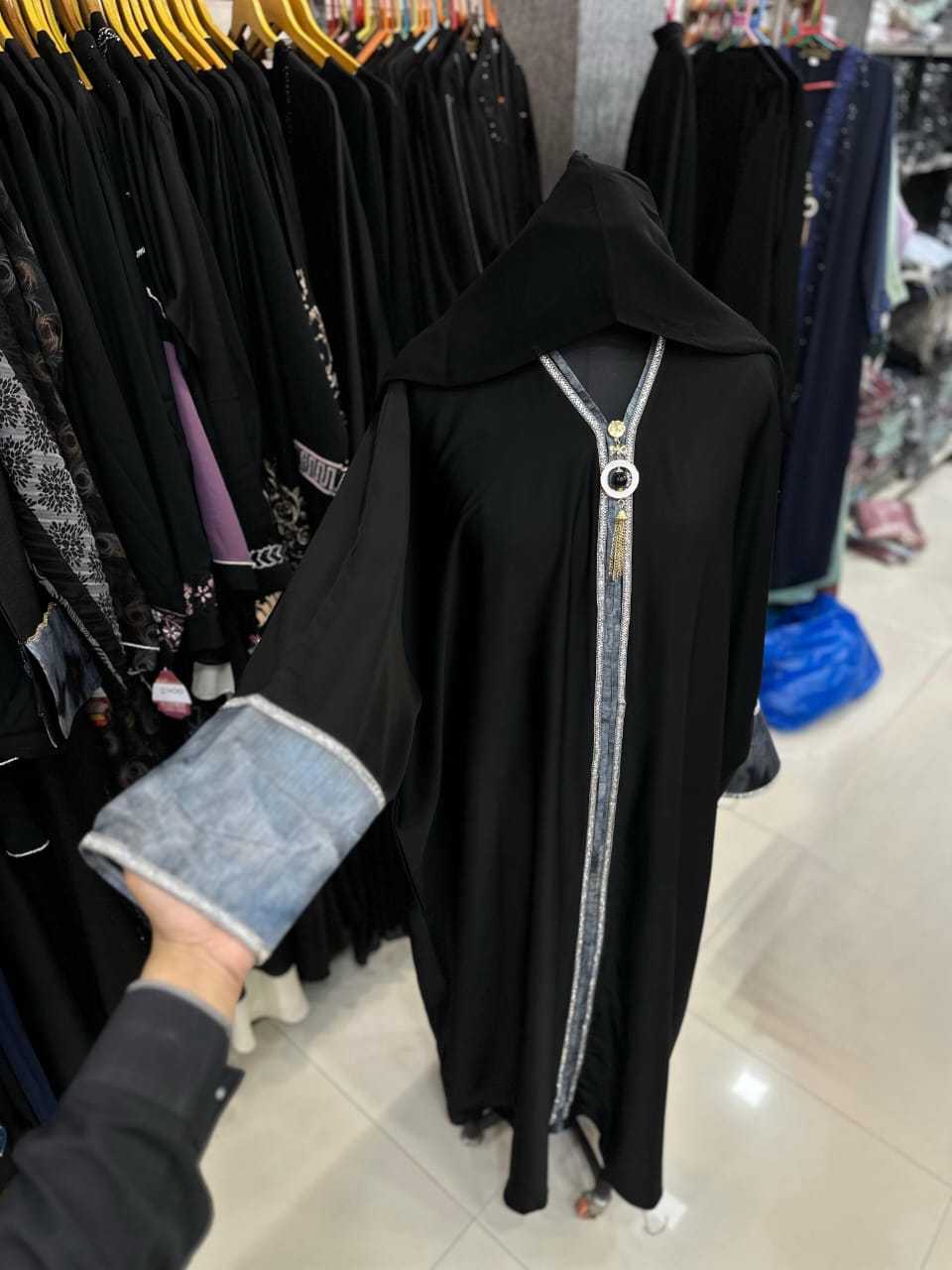 Ynf Imported KESH444 359 Islamic Clothing Wedding Collections Festive Collections Wholesale Abaya Hijab Burkha Manufacturer