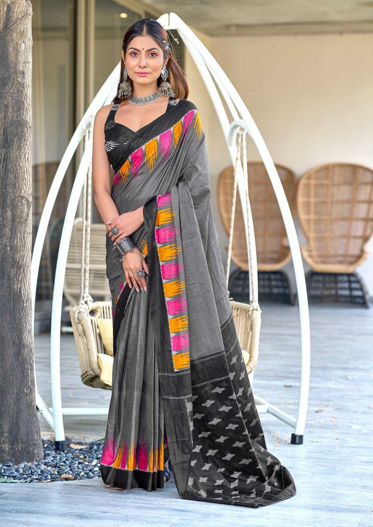 Ynf Pure Cotton RIN229 HANSHIKA Sarees Wholesale Printed Cotton Saree Cotton Sarees Mulmul Cotton Sarees Manufacturer