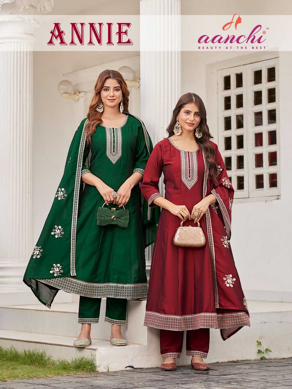 Ynf Silk RIN190 AANCHI ANNIE Setwise Collections Wholesale Gowns Catalogs Manufacturer