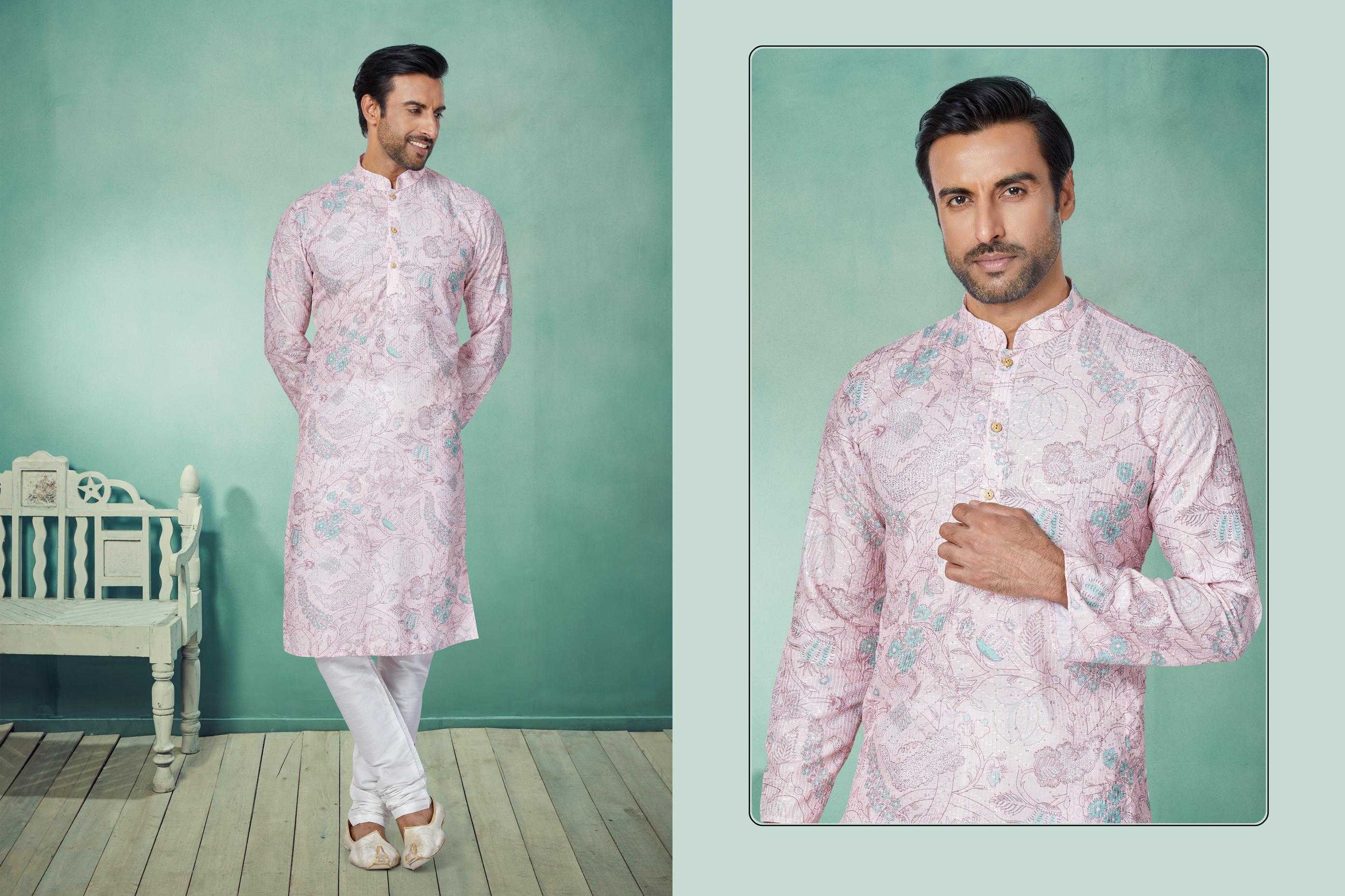 Ynf Silk RIN223 3142 B Mens Wear Wholesale Mens Kurtas Mens Kurta Pyjama Men Wedding kurta Manufacturer