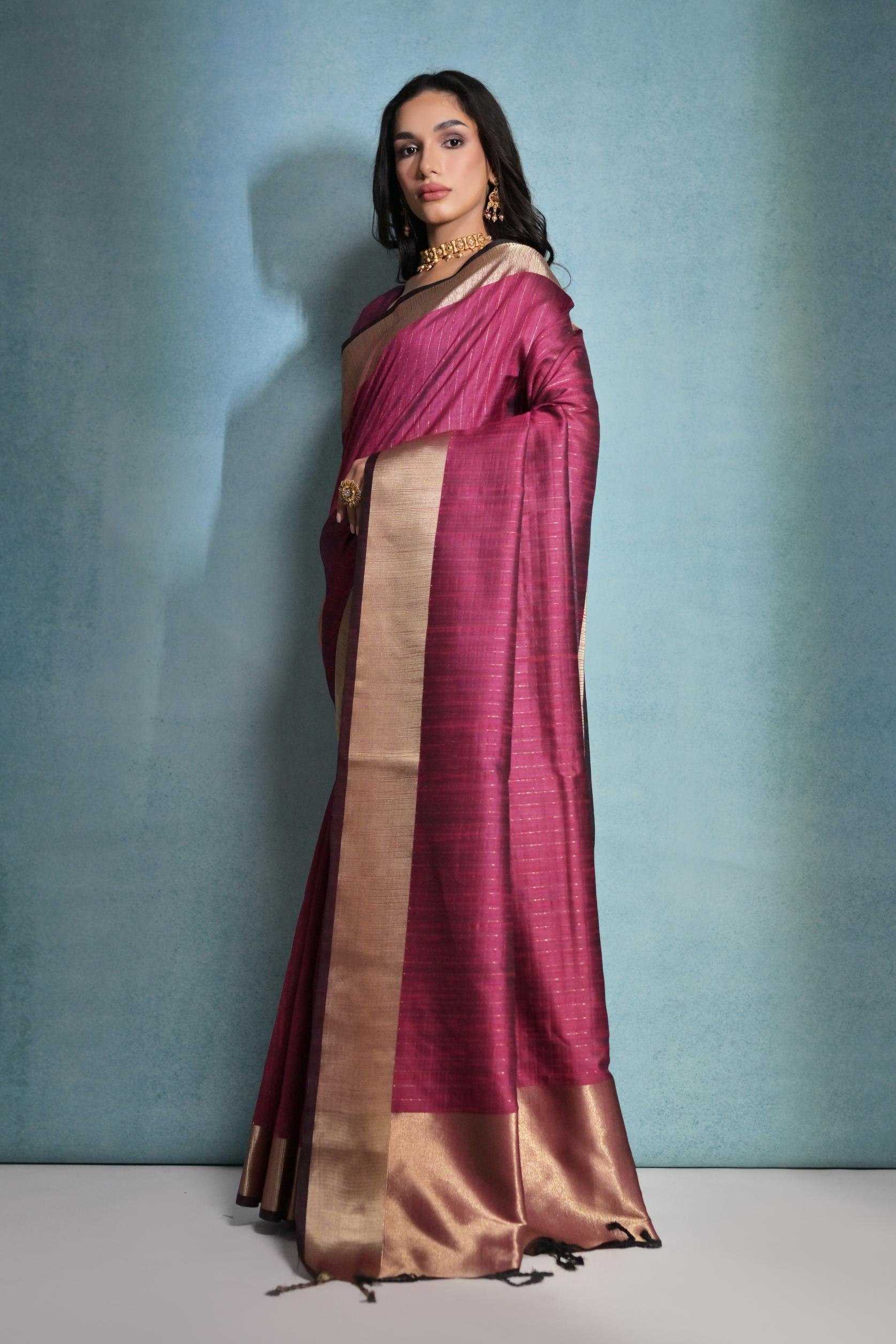 Ynf Banana Silk KESH532 RAW SILK DOT Sarees Wholesale Designer Sarees Zari Border Sarees Silk Sarees Manufacturer