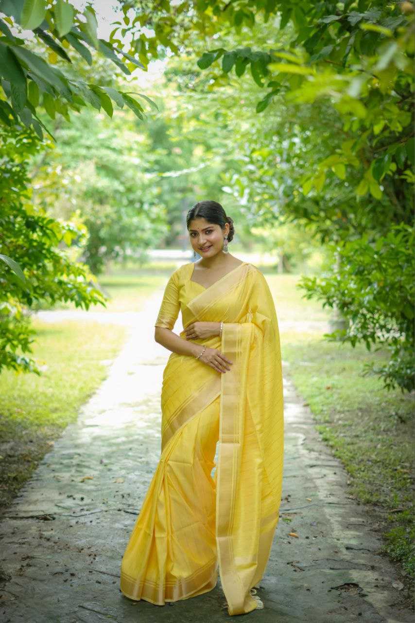 Ynf Banarasi Soft Silk KESH532 RAW SILK LINING 3 Sarees Wholesale Party Wear Sarees Fancy Sarees Zari Border Sarees Manufacturer