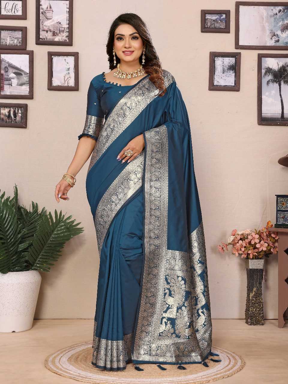 Ynf Banarasi Soft Silk RIN144 Ruby Silk Sarees Wholesale Banarasi Silk Sarees Designer Silk Sarees Silk Sarees For Weddings Manufacturer