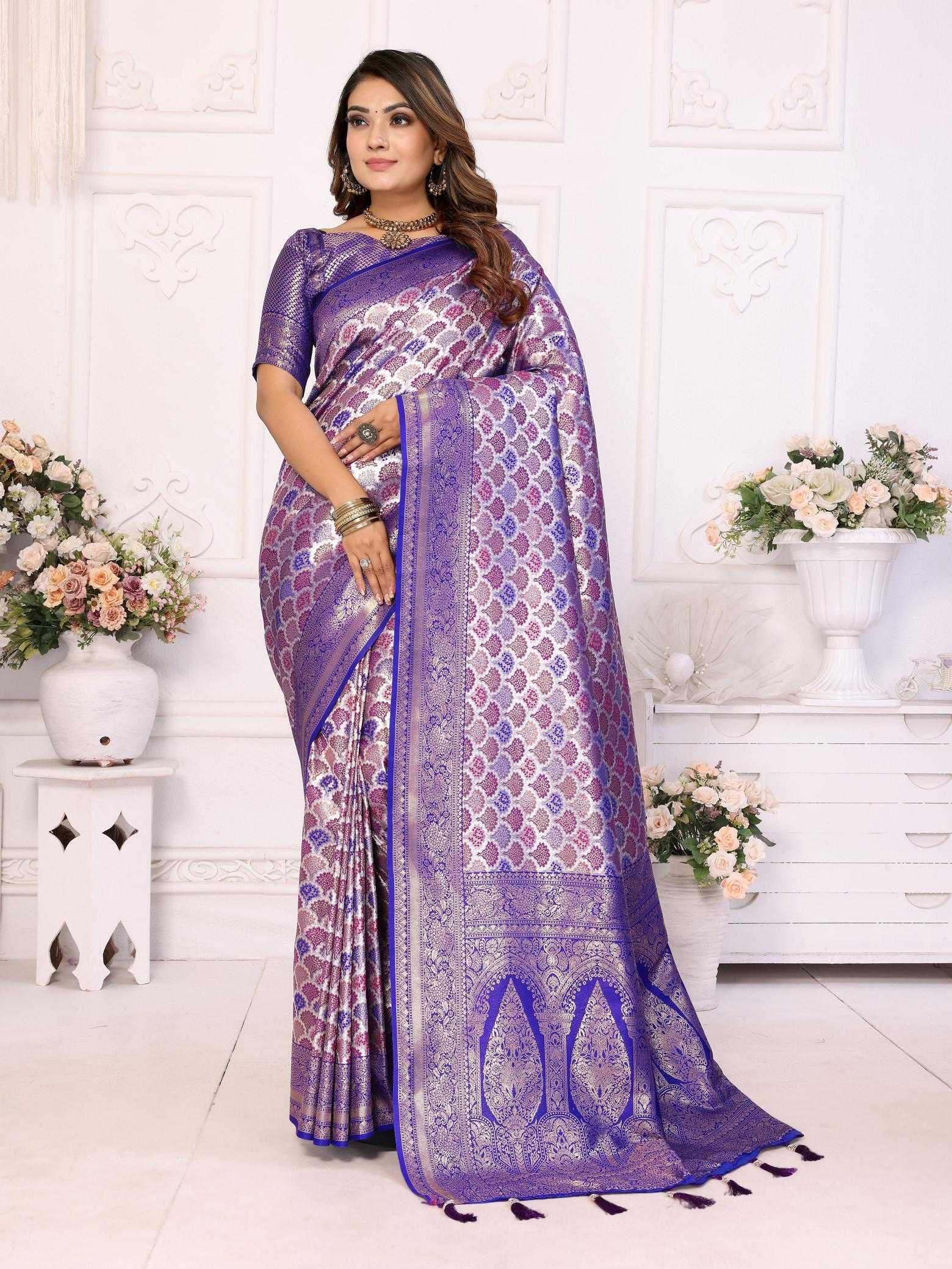 Ynf Banarasi Soft Silk RIN183 CHATURI-1 Silk Sarees Wholesale Banarasi Silk Sarees Designer Silk Sarees Silk Sarees For Weddings Manufacturer