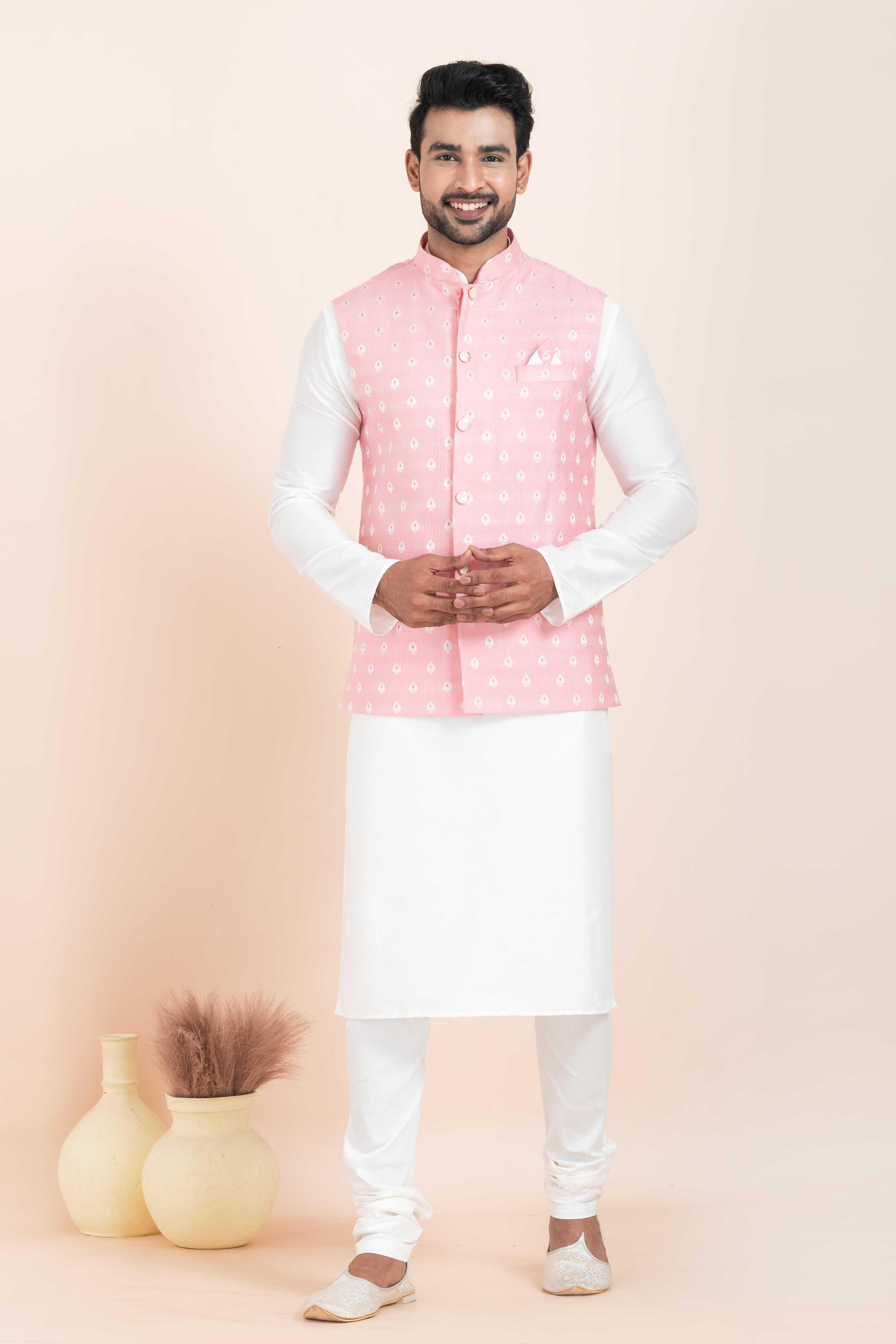 Ynf Banarasi Soft Silk RIN223 2369A Mens Wear Festive Collections Wholesale Nehru Jacket Onam Collections Modi Jackets Manufacturer