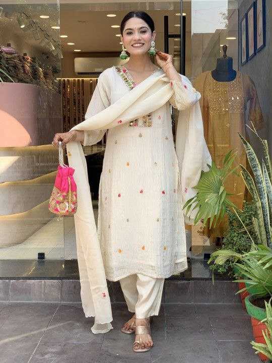 Ynf Chinon KESH529 NIYA Suits & Dresses Wholesale Ladies Suits Embroidery Suits Party wear suits Manufacturer