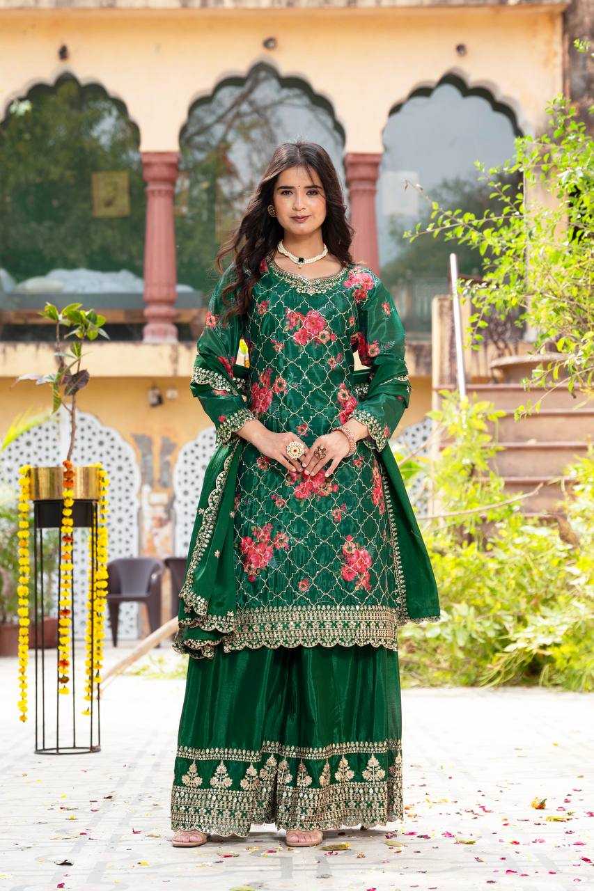 Ynf Chinon Silk KESH533 5085 Suits & Dresses Wholesale Ladies Suits Embroidery Suits Party Wear Dresses Manufacturer