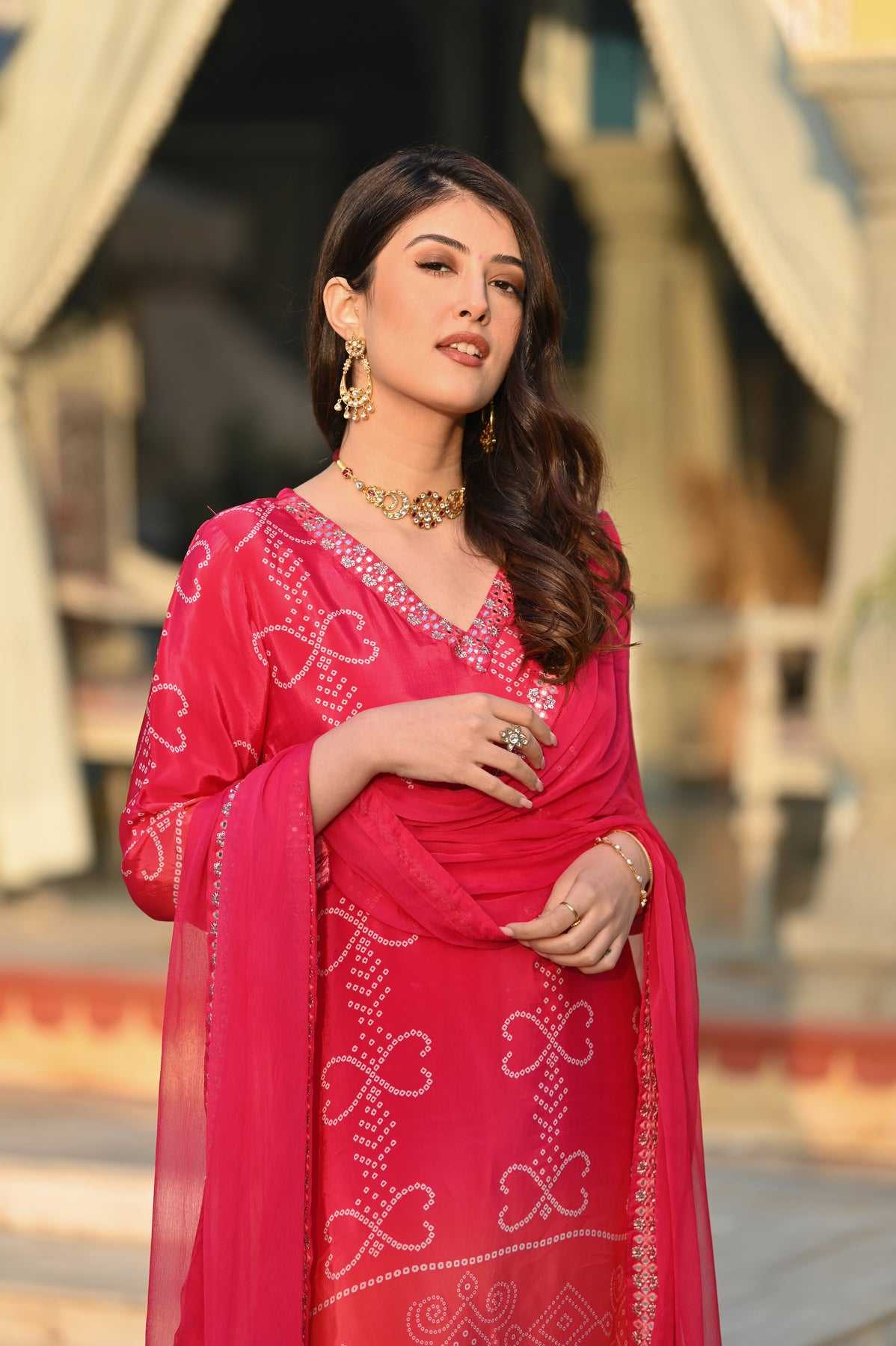 Ynf Chinon Silk KESH545 1021 Kurti Wholesale Kurti Bottom With Dupatta Manufacturer