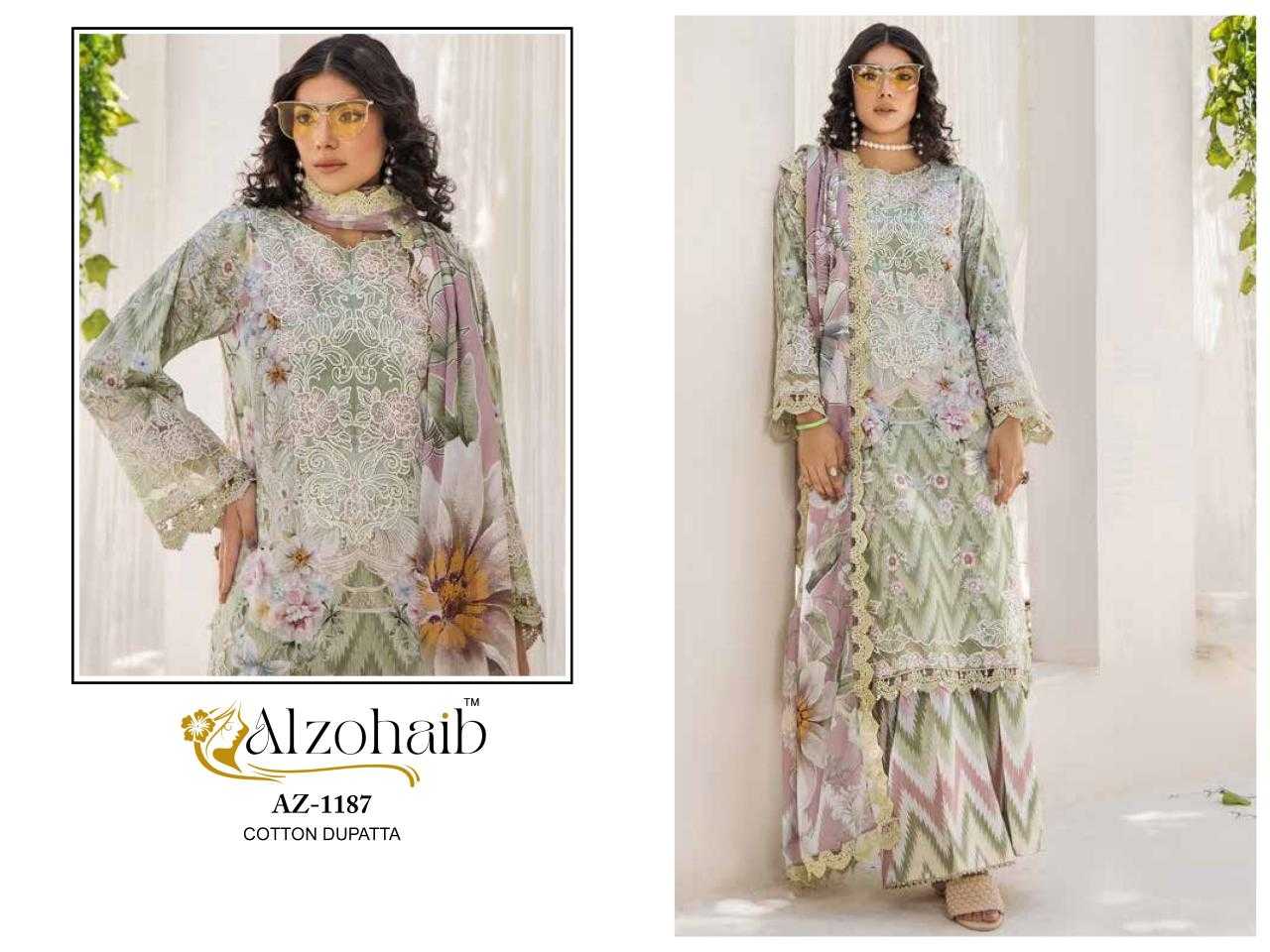 Ynf Cotton KESH444 ALZOHAIB-1187 Suits & Dresses Wholesale Embroidery Suits Cotton Suits Designer Suits Manufacturer