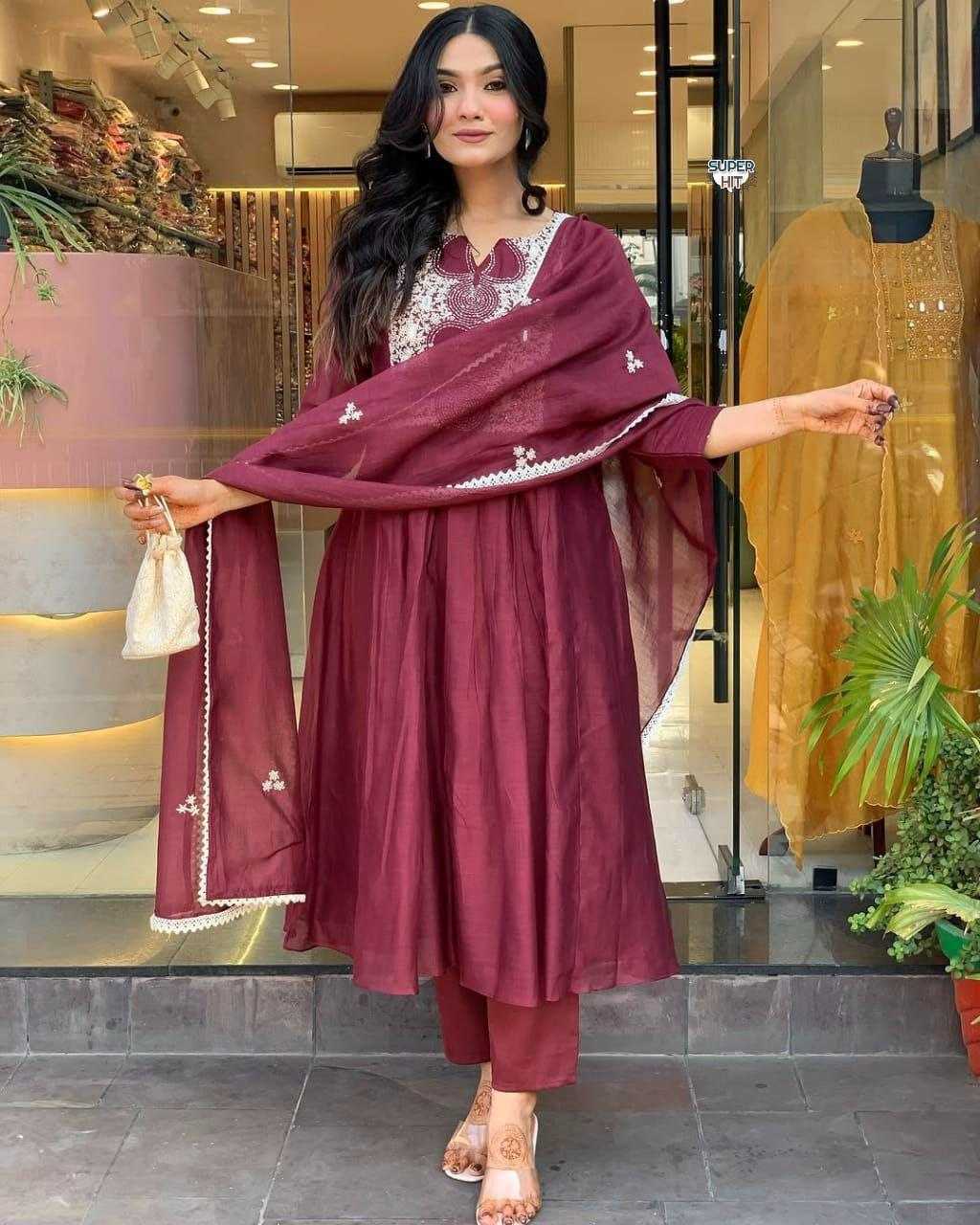 Ynf Cotton KESH536 1307 Kurti Wholesale Cotton Kurtis Anarkali Kurtis Embroidered Kurtis Manufacturer