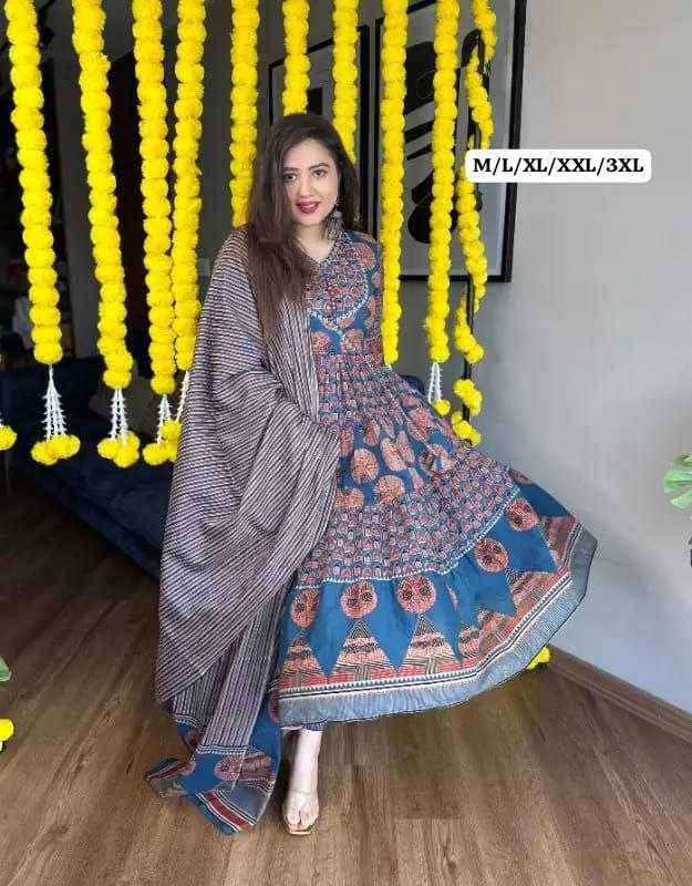 Ynf Cotton KESH536 ANARKALI Suits & Dresses Wholesale Embroidery Suits Anarkali Suits Designer Suits Manufacturer