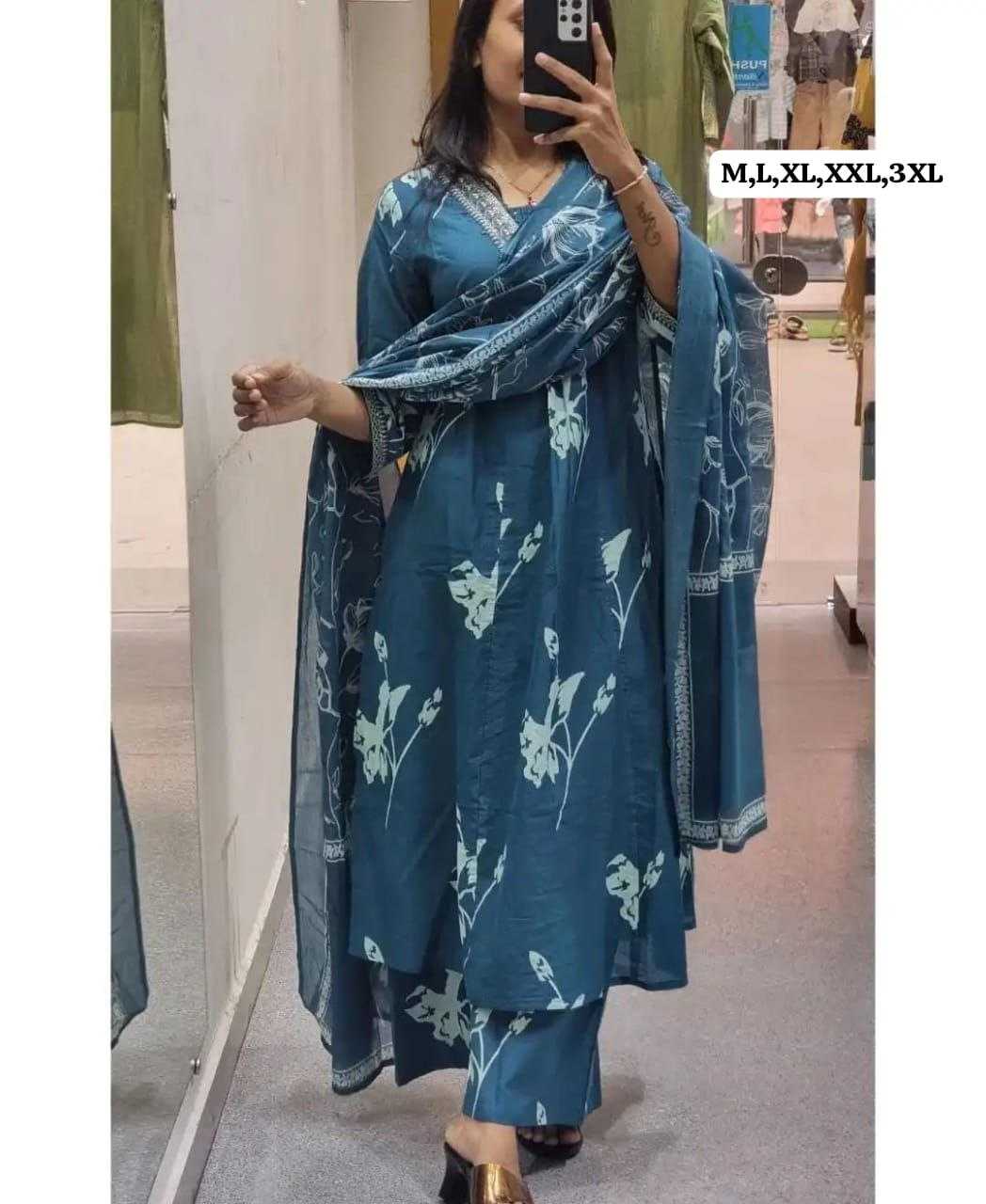 Ynf Cotton KESH536 COTTON Kurti Wholesale Designer Kurtis Anarkali Kurtis Flared Kurtis Manufacturer