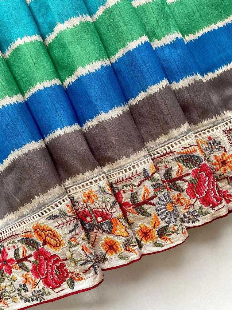 Ynf Fancy KESH249 Varuna Sarees Wholesale Designer Sarees Embroidered Sarees Tussar Sarees Manufacturer
