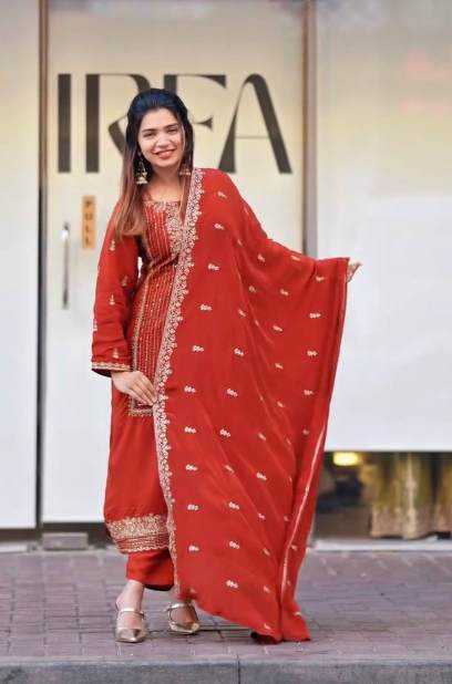 Ynf Faux Georgette KESH523 268 Suits & Dresses Wholesale Embroidery Suits Party wear suits Manufacturer