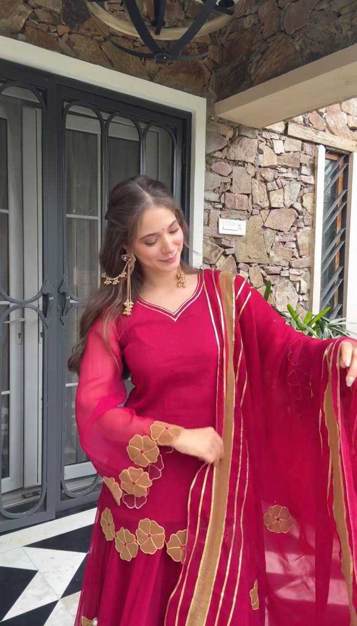 Ynf Faux Georgette RIN197 4920 1801 Suits & Dresses Wholesale Party wear suits Wedding Suits Bridal Suits Manufacturer