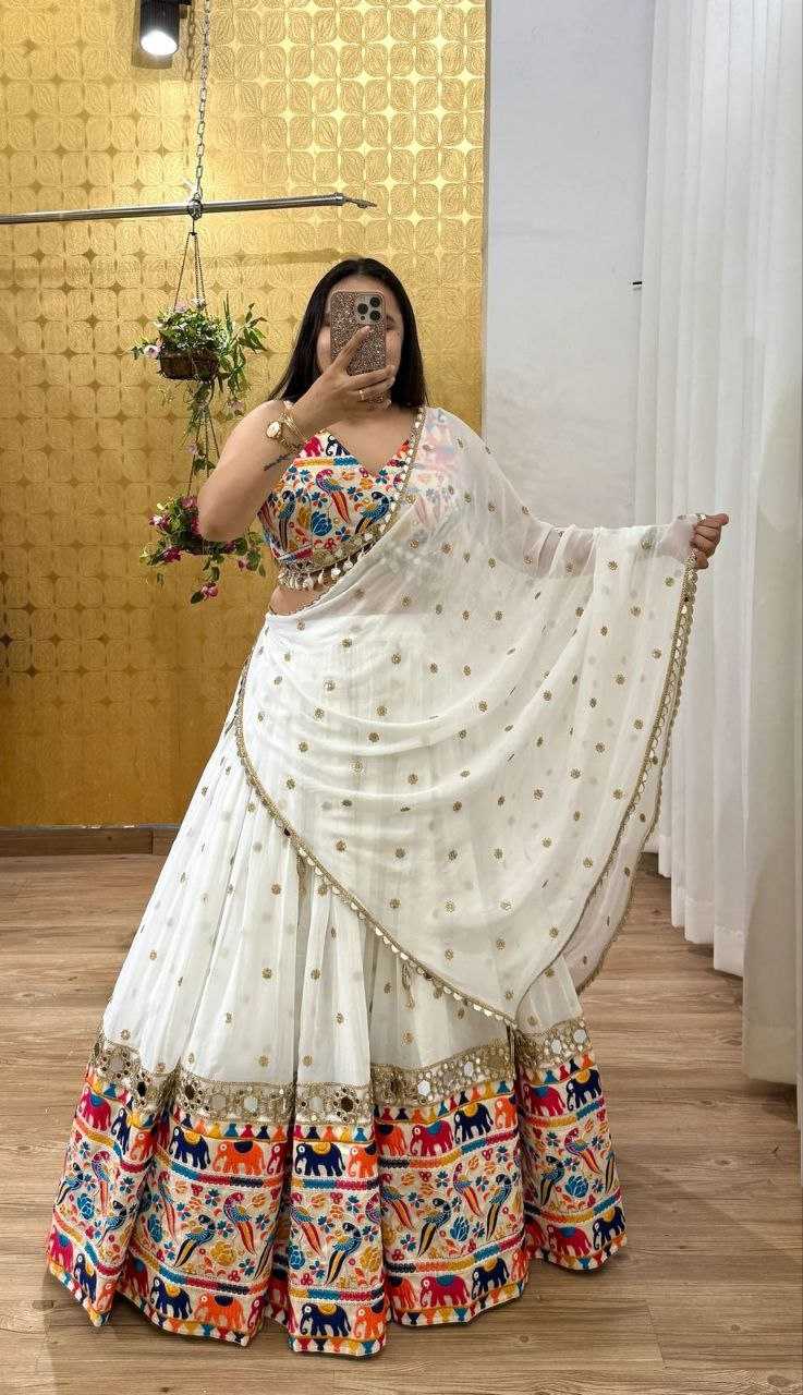 Ynf Georgette KESH508 1072 Festive Collections Wholesale Navratri Chaniya Choli Manufacturer