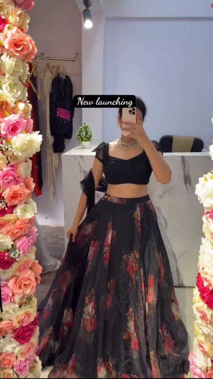 Ynf Georgette RIN157 1063 Lehengas Plus Size Collections Wholesale Designer Lehenga Fancy Lehenga Georgette Lehenga Manufacturer