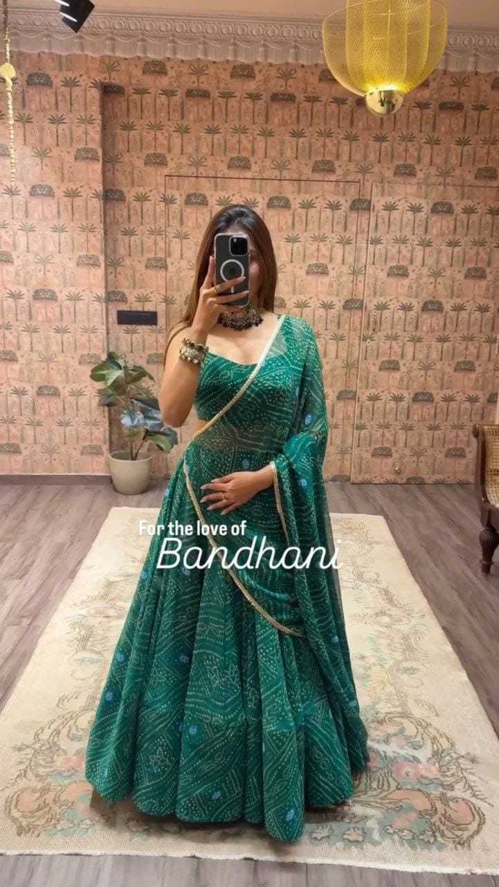 Ynf Georgette RIN157 NAVRATRI NIGHTS-16 Lehengas Festive Collections Plus Size Collections Wholesale Designer Lehenga Georgette Lehenga Navratri Chaniya Choli Manufacturer