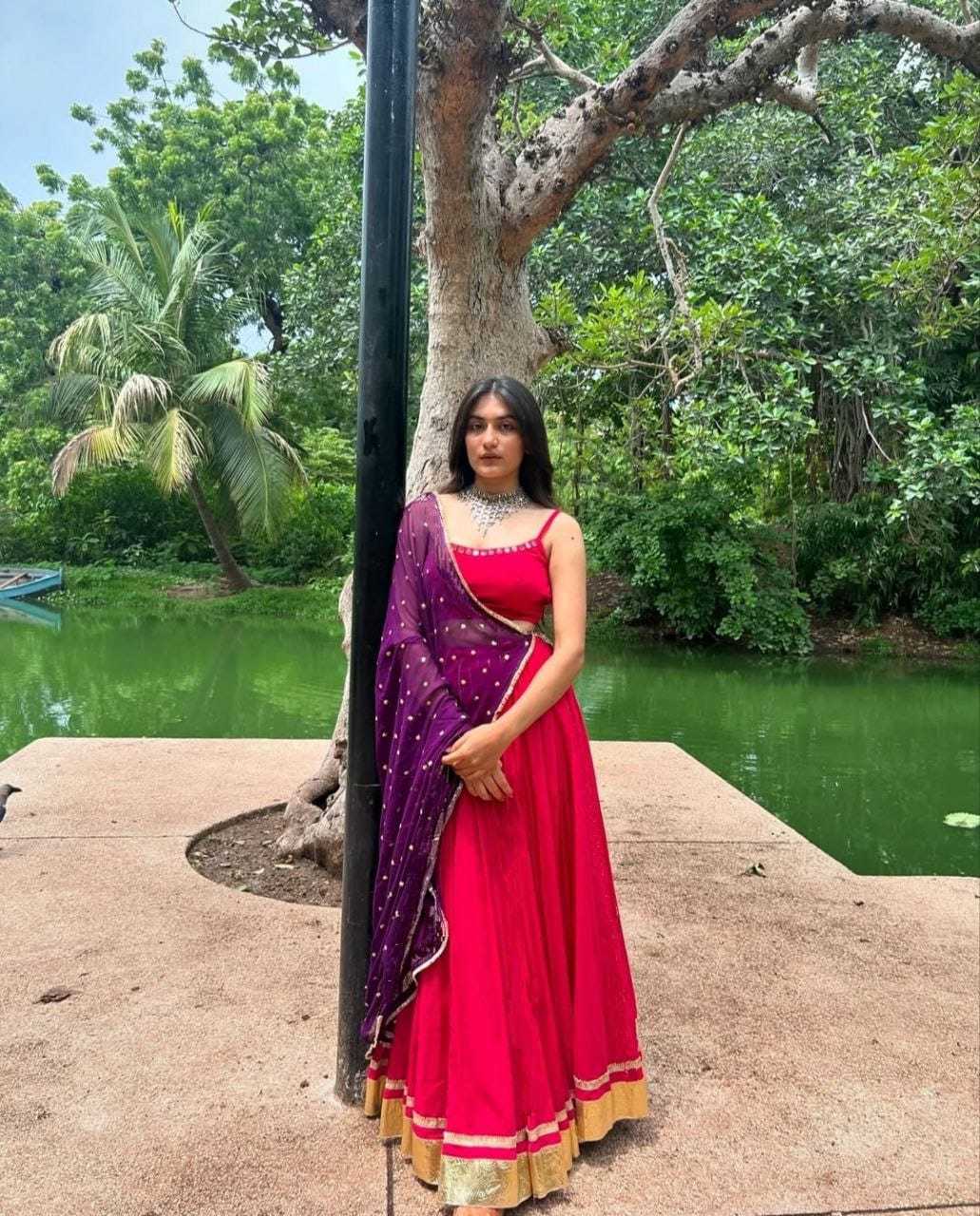 Ynf Georgette RIN157 NAVRATRI NIGHTS-17 Lehengas Festive Collections Plus Size Collections Wholesale Georgette Lehenga Red Lehenga Navratri Chaniya Choli Manufacturer