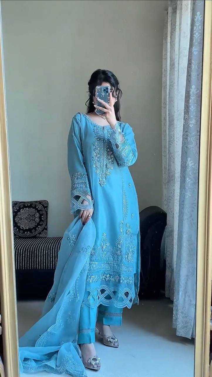 Ynf Georgette RIN197 4921 1973 Suits & Dresses Wholesale Party wear suits Bridal Suits Designer Suits Manufacturer