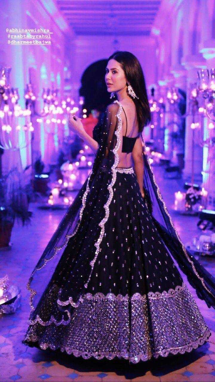 Ynf Georgette RIN213 153 Lehengas Wholesale Georgette Lehenga Sequins Lehenga Manufacturer