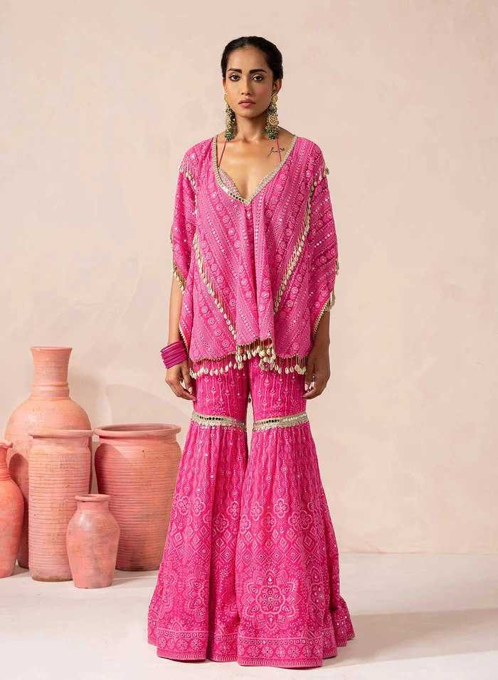 Ynf Georgette RIN228 282 Suits & Dresses Wholesale Sharara Salwar Suits Kaftan Dresses Manufacturer