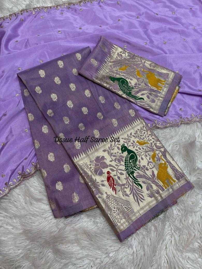 Ynf Jacquard RIN195 Dusshera special cosmos half Sarees Festive Collections Wholesale Designer Sarees Party Wear Sarees Jacquard Saree Manufacturer