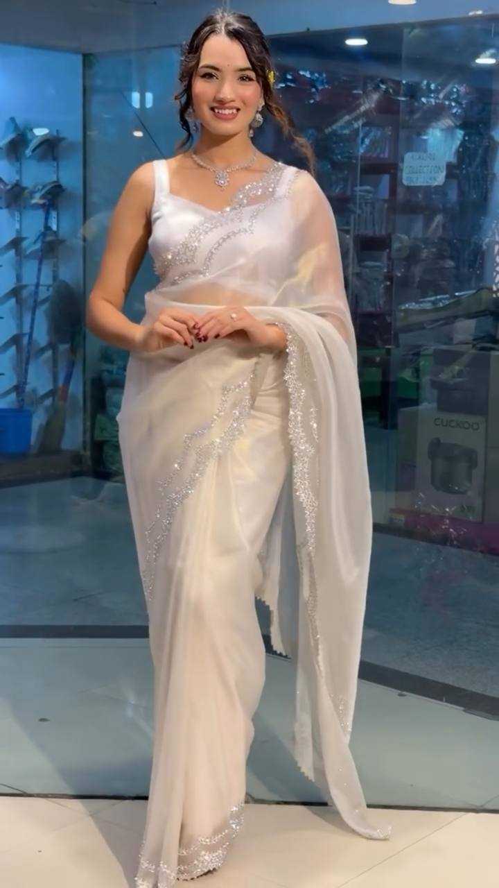 Ynf Jimmy Choo KESH533 5052 Sarees Wholesale Party Wear Sarees Fancy Sarees Embroidered Sarees Manufacturer