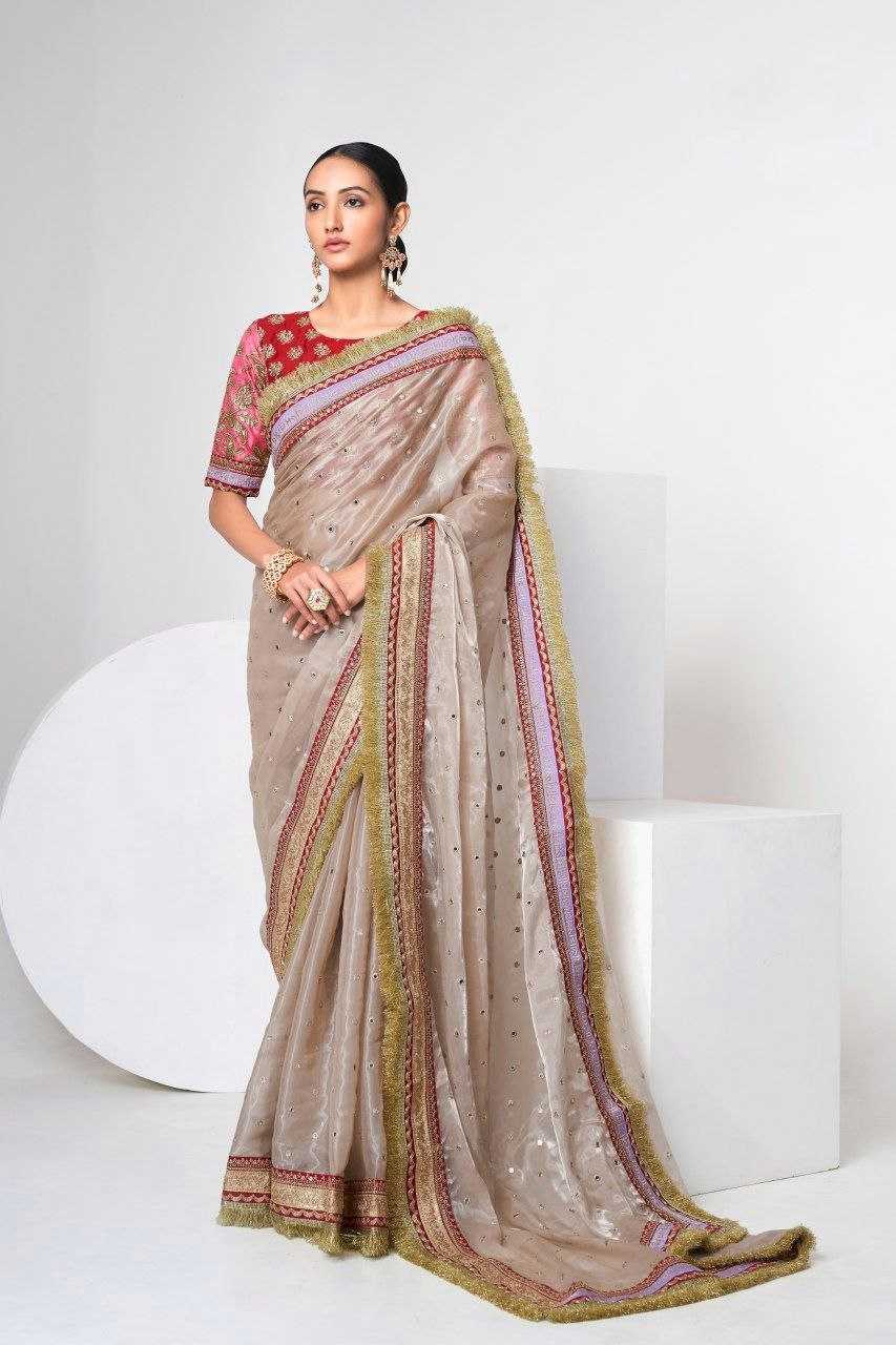 Ynf Jimmy Choo RIN228 184 Sarees Wholesale Party Wear Sarees Fancy Sarees Sequence Sarees Zari Border Sarees Manufacturer