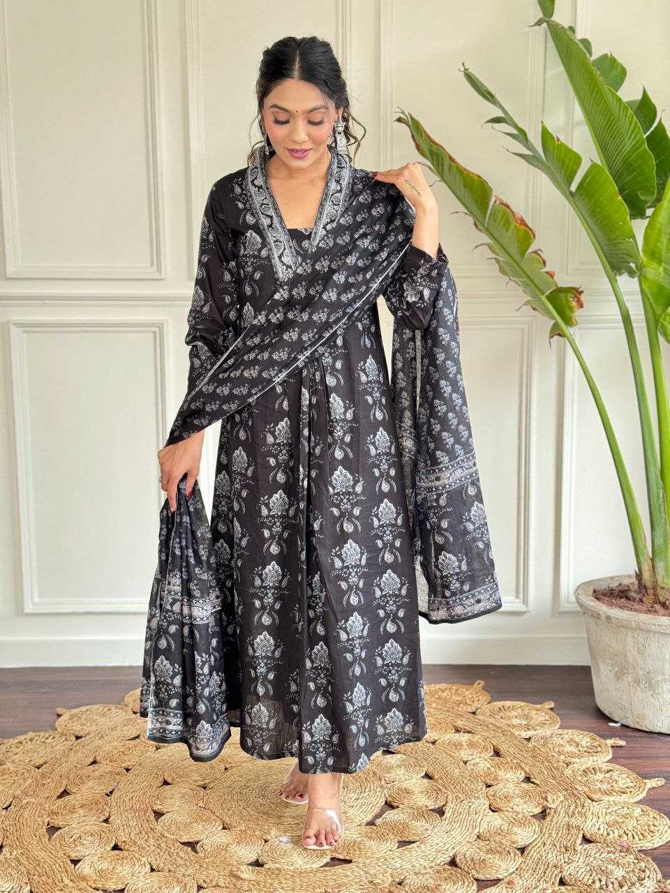 Ynf Pure Cotton KESH529 601 Suits & Dresses Wedding Collections Festive Collections Wholesale Indo Western Dresses Cotton Suits Designer Suits Manufacturer