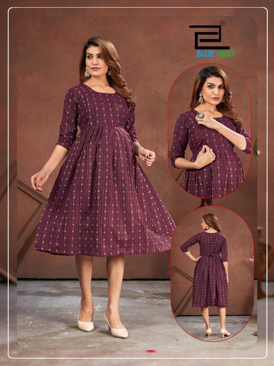Ynf Pure Cotton RIN125 Good NewwZ Gowns Wholesale Feeding Gown Manufacturer