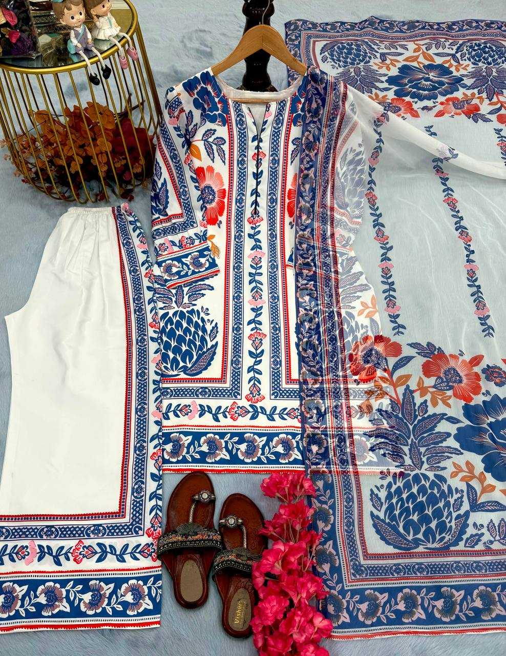 Ynf Pure Crepe KESH141 1113 Western Wears Wholesale Co-ord Set Manufacturer