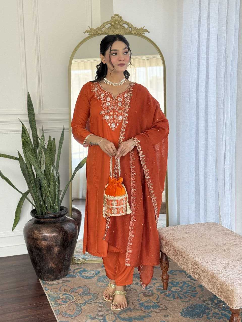 Ynf Pure Viscos KESH529 620 Suits & Dresses Wholesale Ladies Suits Embroidery Suits Party wear suits Manufacturer