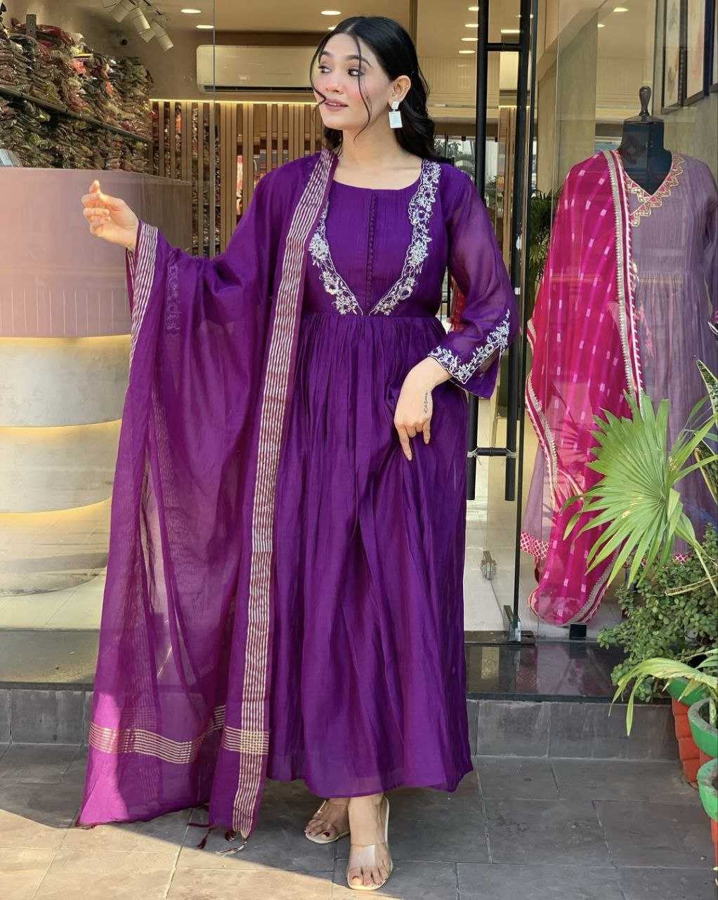 Ynf Pure Viscos KESH529 JOLLY Kurti Wholesale Casual Kurtis Festive Kurtis Kurti Bottom With Dupatta Embroidered Kurtis Manufacturer