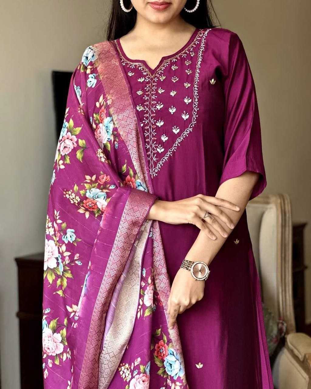 Ynf Reyon Cotton KESH529 MYRA Suits & Dresses Wholesale Ladies Suits Embroidery Suits Palazzo Suit Party wear suits Manufacturer