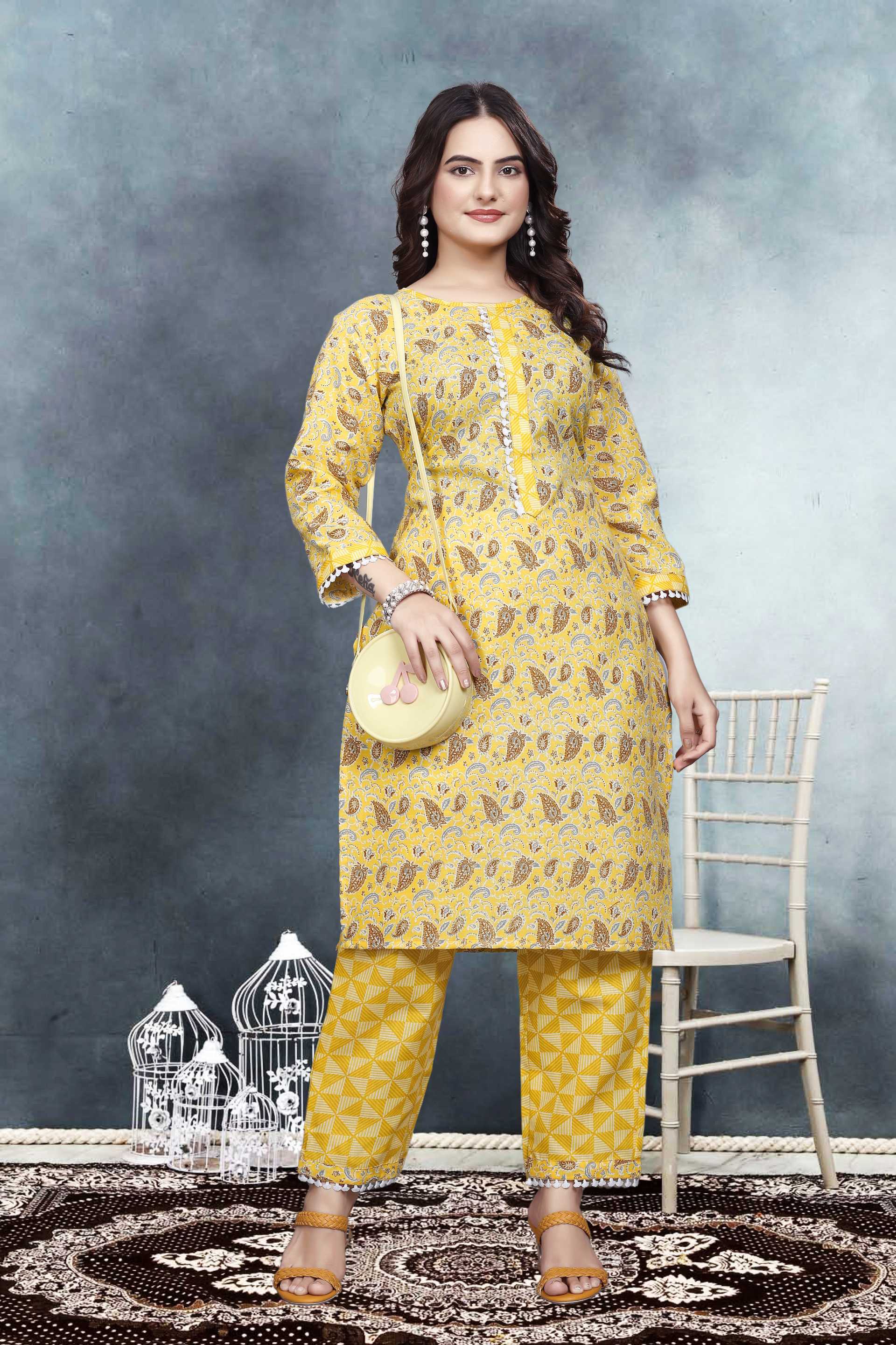 Ynf Rubi cotton KESH545 8013 Kurti Wholesale Printed Kurtis Cotton Kurtis Manufacturer